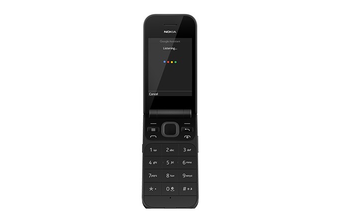 Nokia 2720 Flip Clamshell Senior Black Red - France, New - The wholesale  platform
