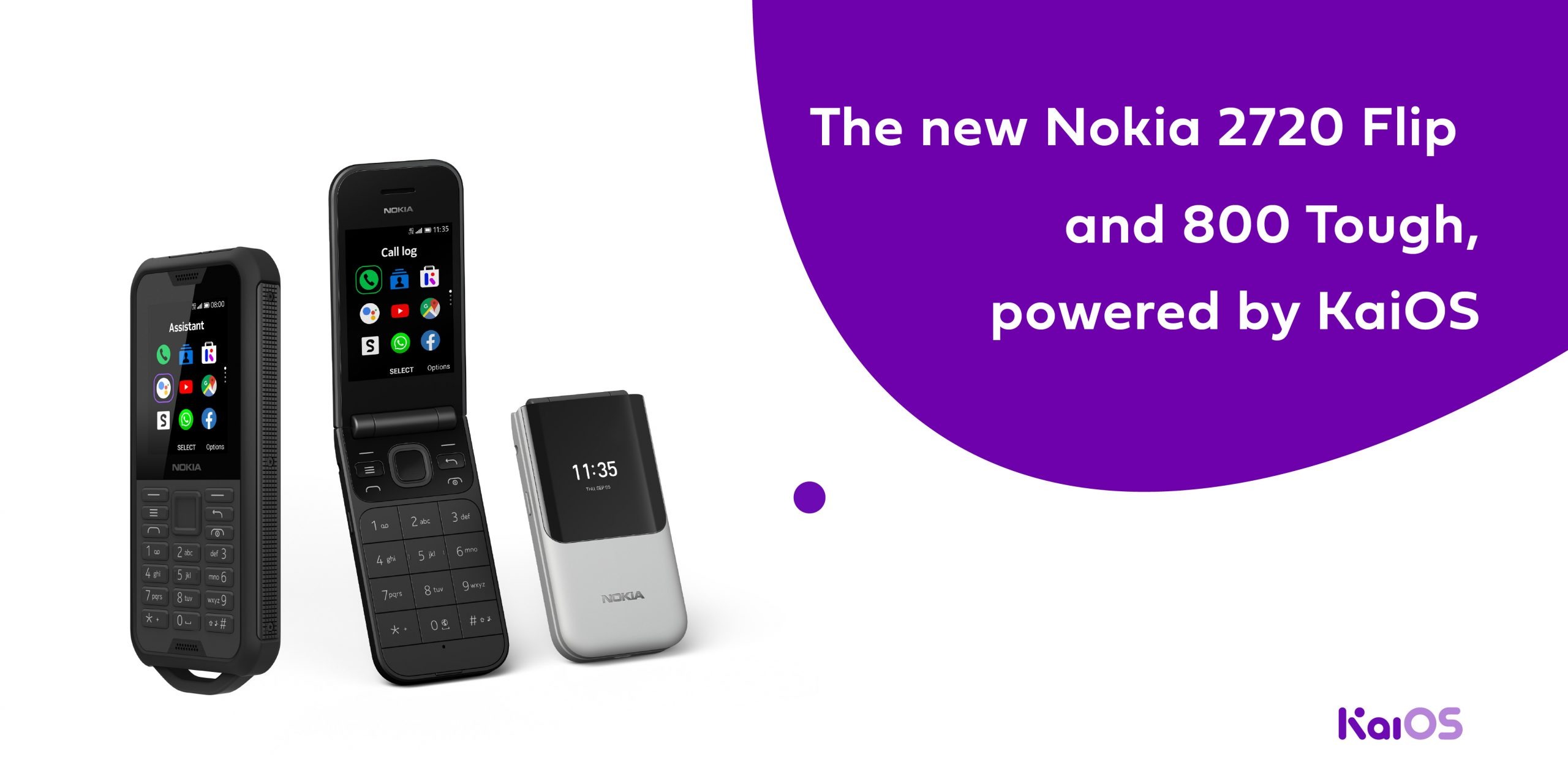 Nokia 2720 V Flip dual screen flip phone announced for Verizon in the US