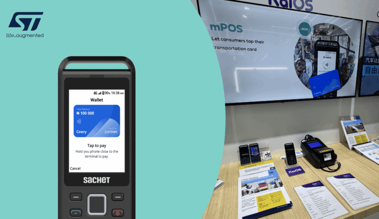 KaiOS collaborates with STMicroelectronics to Bring Mobile Tap&Go for Transit to Emerging Markets