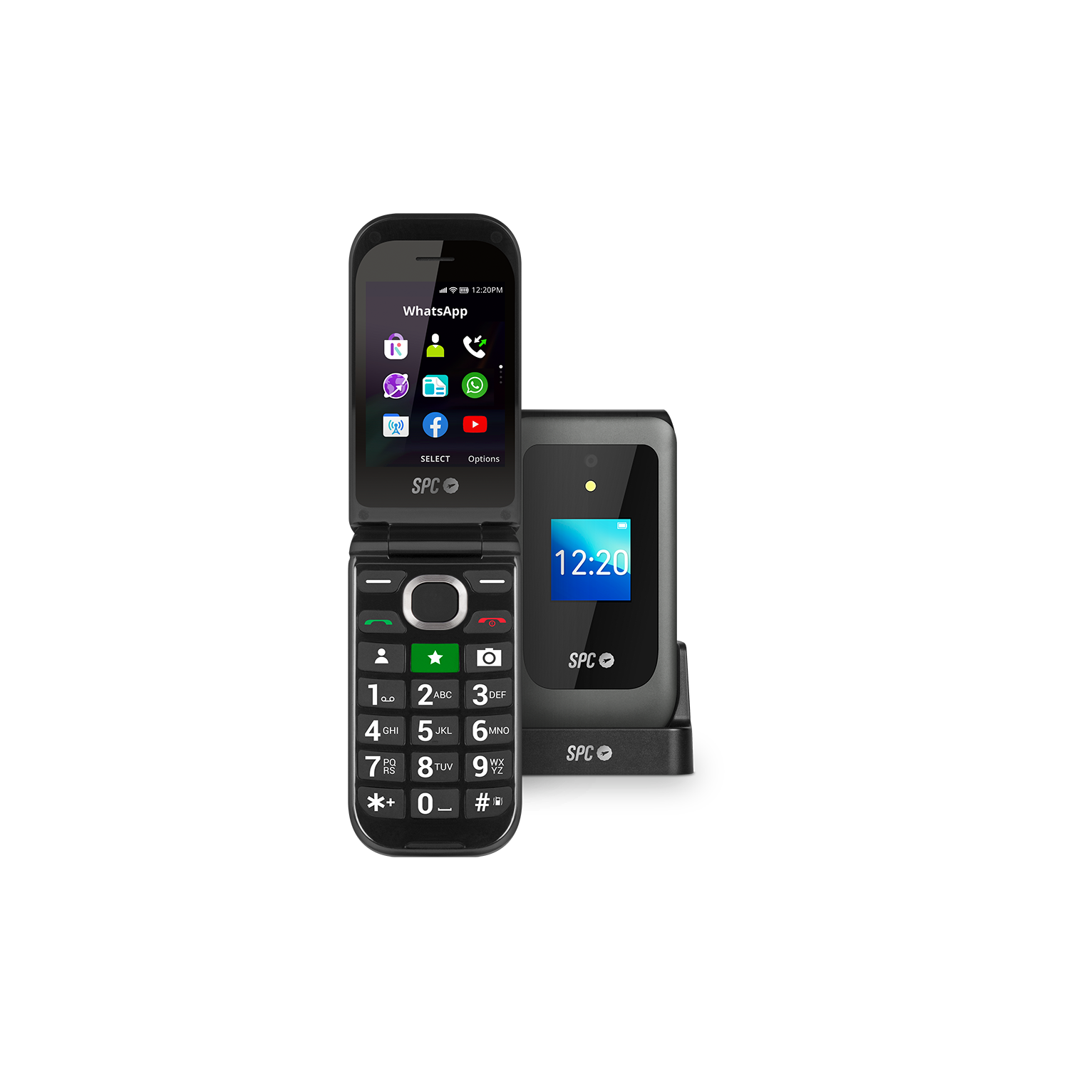 SPC Jasper 2 4G: el móvil diseñado para los más mayores que es compatible  con  y WhatsApp